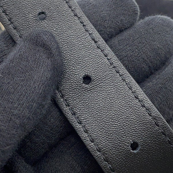 シャネル ボディバッグ パリハンブルク ココマーク マトラッセ ウール/ラムスキン AP3761 CHANEL 黒 チェーンショルダー