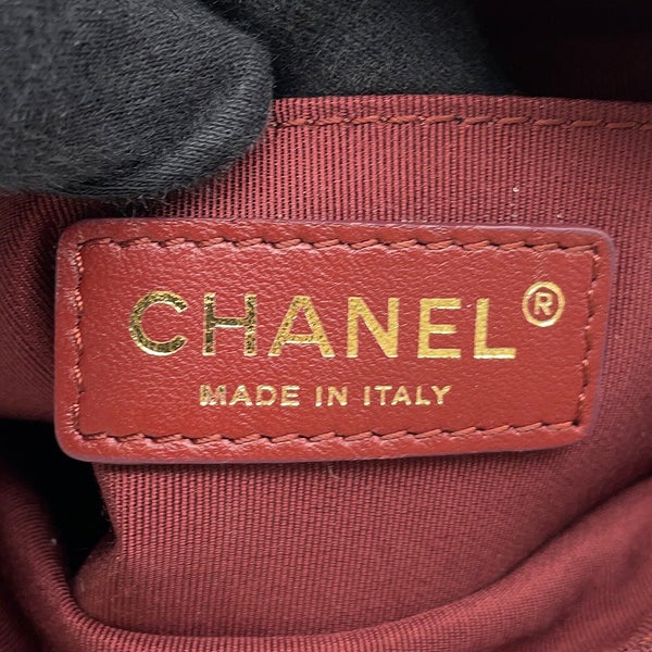 シャネル ボディバッグ パリハンブルク ココマーク マトラッセ ウール/ラムスキン AP3761 CHANEL 黒 チェーンショルダー