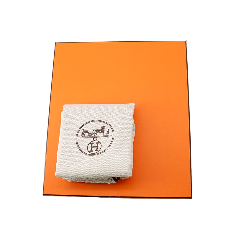 エルメス トートバッグ ネオ・ガーデン 23 ガーデンパーティ エクリュ/ビスキュイ/シルバー金具 トワルアッシュ/ネゴンダ K刻印