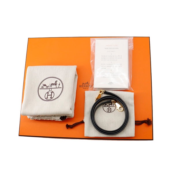 エルメス ハンドバッグ ボリード27 ブラック/ゴールド金具 エプソン D刻印 ２wayショルダー 黒