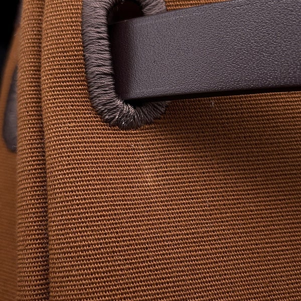 エルメス エールバッグジップPM フォーブ/エベンヌ/ゴールド金具/ラッカー金具 トワルオフィシエ/ヴァッシュハンター K刻印