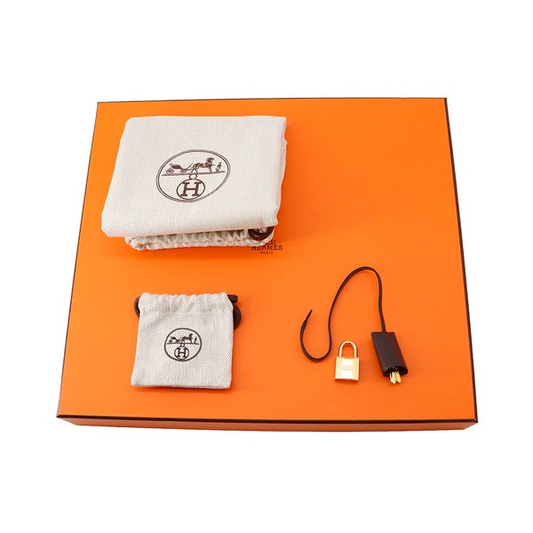 エルメス エールバッグジップPM フォーブ/エベンヌ/ゴールド金具/ラッカー金具 トワルオフィシエ/ヴァッシュハンター K刻印