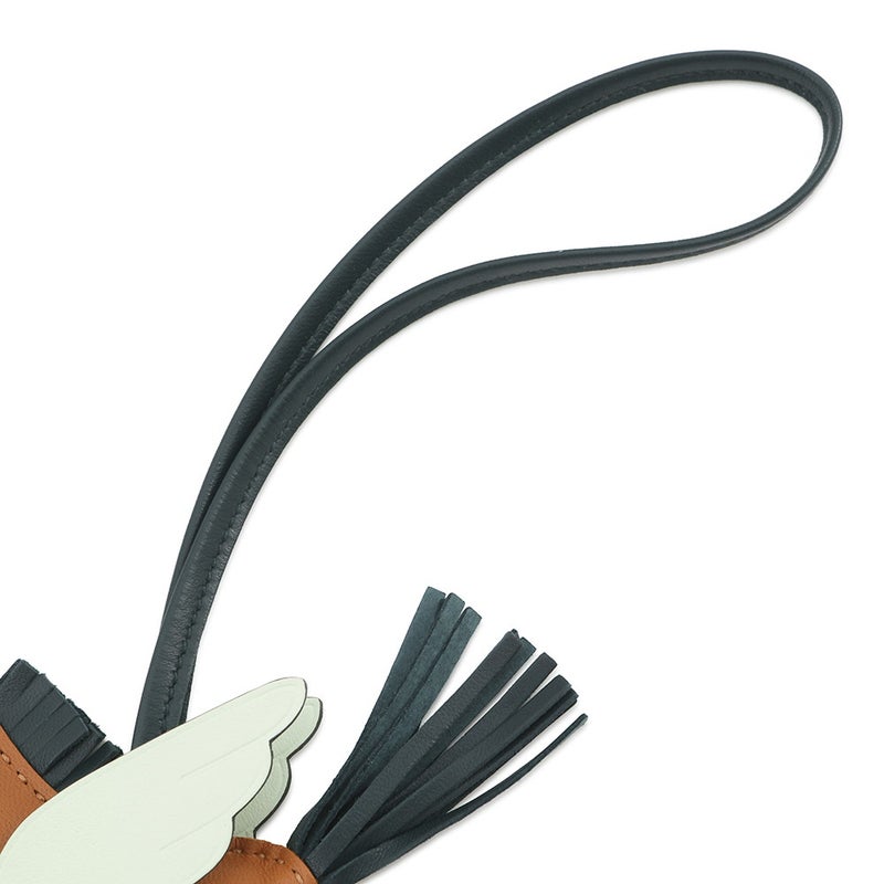 エルメス バッグチャーム ロデオPM ペガサス ゴールド/ヴェールシプレ/ヴェールフィズ ラムスキン U刻印 HERMES