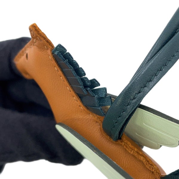 エルメス バッグチャーム ロデオPM ペガサス ゴールド/ヴェールシプレ/ヴェールフィズ ラムスキン U刻印 HERMES