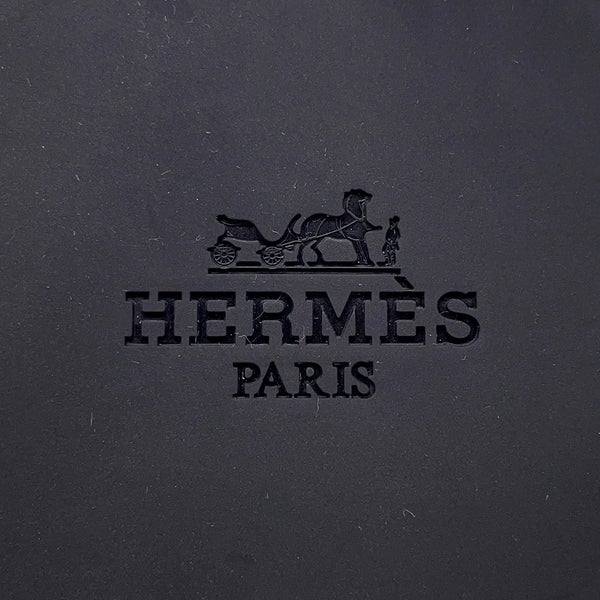 エルメス サンダル ミコノス ラバー レディースサイズ37 HERMES 靴 黒