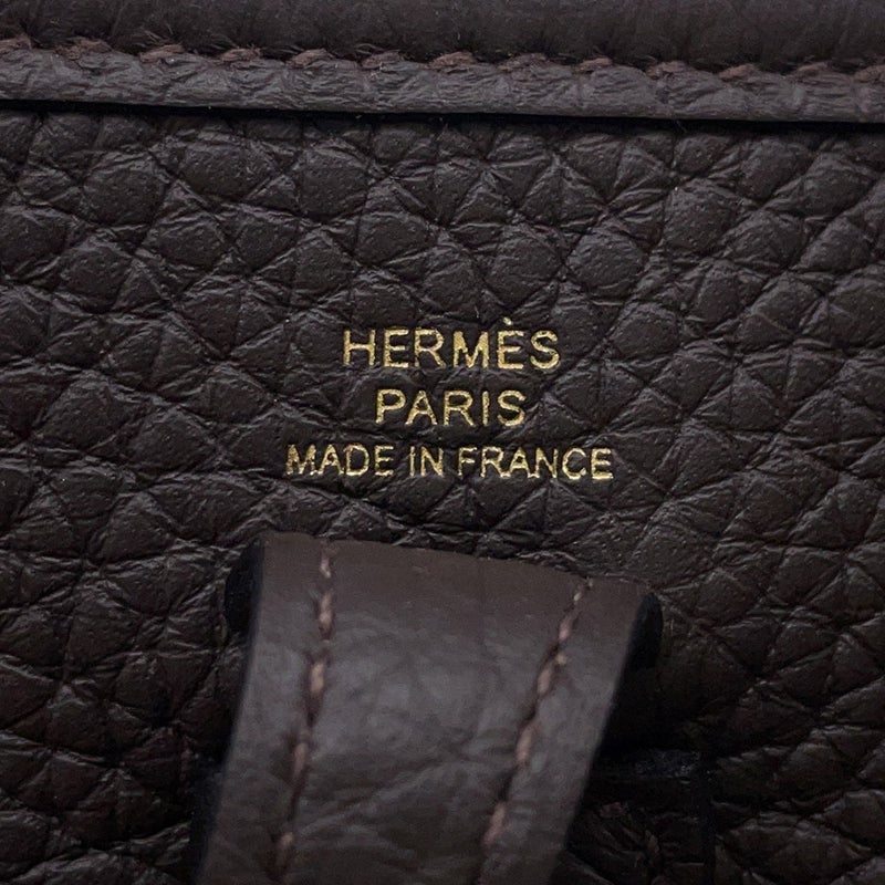 エルメス エブリンTPM アマゾン サングル ジグザグ エベンヌ/エトゥープ/ゴールド金具 トリヨンクレマンス K刻印