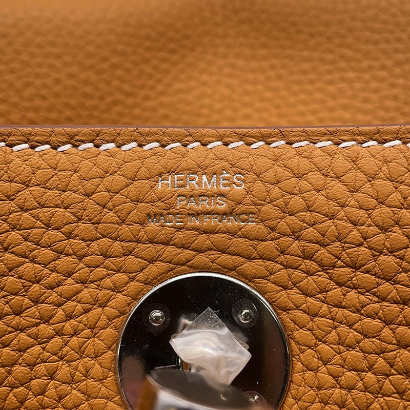 エルメス ハンドバッグ リンディ26 ナチュラルサブレ/シルバー金具 トリヨンクレマンス K刻印 ２wayショルダー