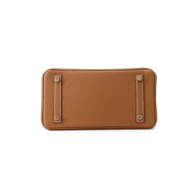 エルメス バーキン25 ゴールド/ゴールド金具 トゴ W刻印 HERMES Birkin ハンドバッグ