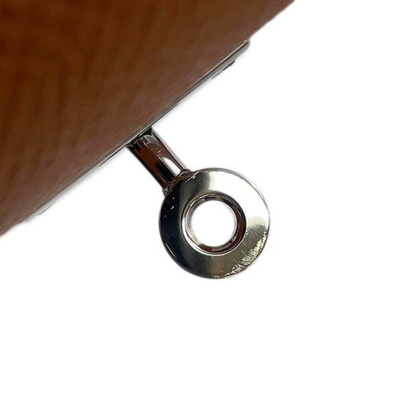 エルメス 長財布 ケリーウォレット ロング ゴールド/シルバー金具 エプソン B刻印 HERMES