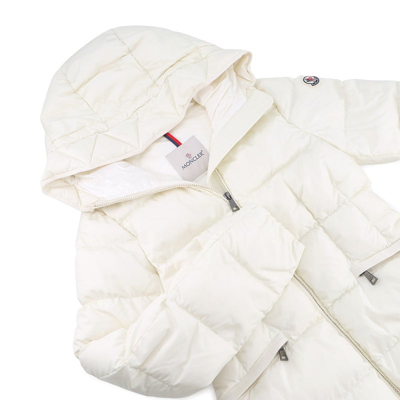 モンクレール ダウンジャケット AVOCE アヴォーチェ ナイロン I20931A00075 レディースサイズ0 MONCLER 白