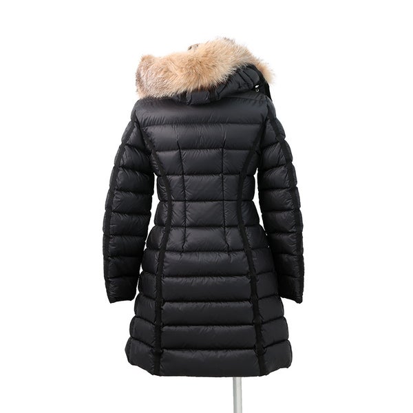モンクレール ダウンコート HERMIFUR ナイロン レディースサイズ0 G20931C51601 MONCLER 黒