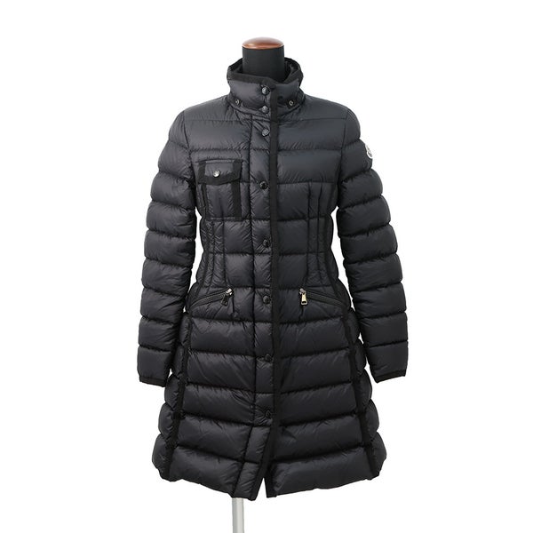 モンクレール ダウンコート HERMIFUR ナイロン レディースサイズ0 G20931C51601 MONCLER 黒