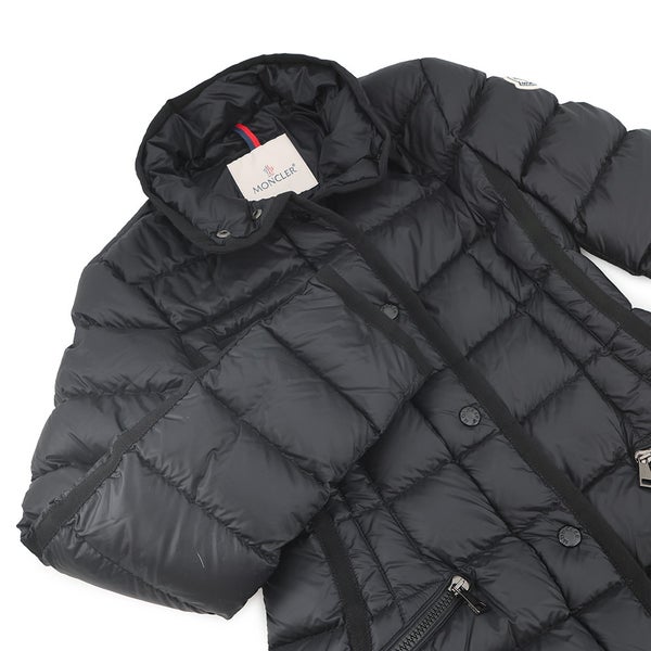 モンクレール ダウンコート HERMIFUR ナイロン レディースサイズ0 G20931C51601 MONCLER 黒