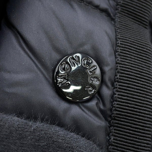 モンクレール ダウンコート HERMIFUR ナイロン レディースサイズ0 G20931C51601 MONCLER 黒