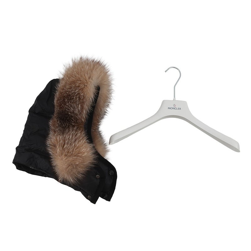 モンクレール ダウンコート HERMIFUR ナイロン レディースサイズ0 G20931C51601 MONCLER 黒