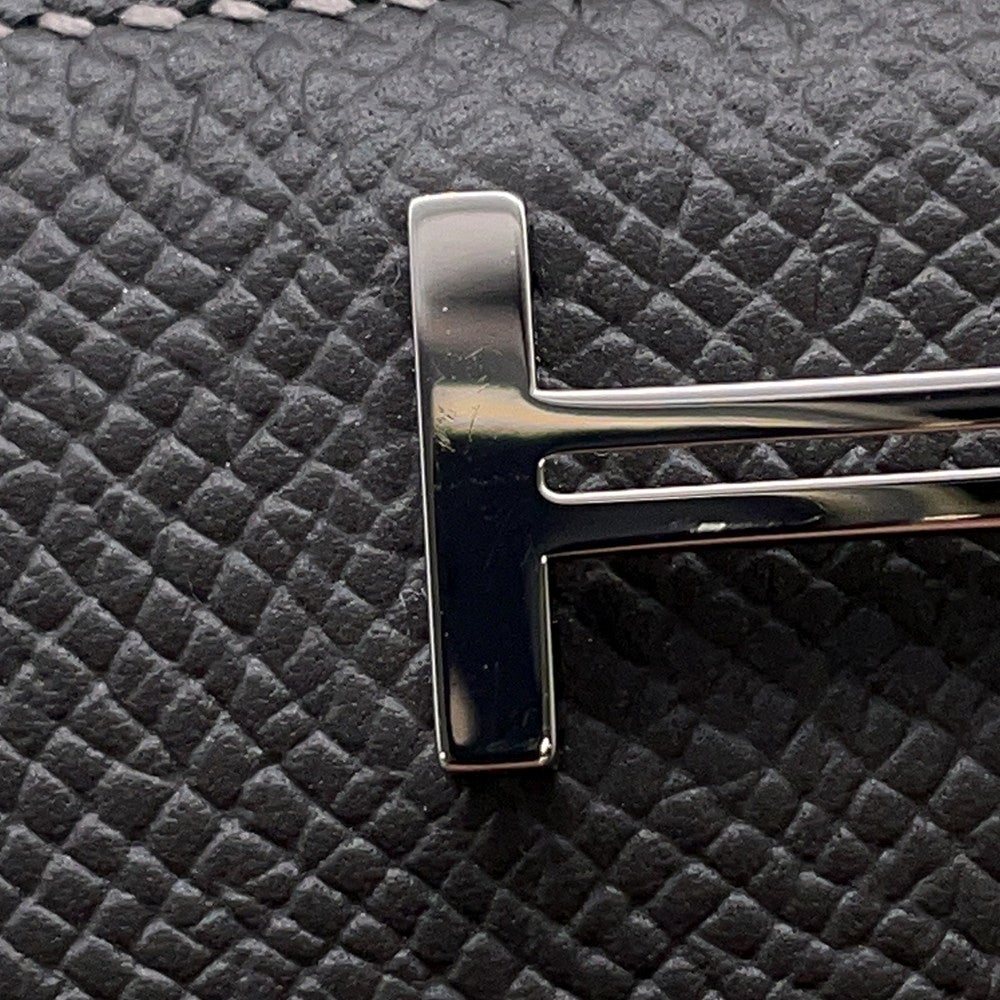 エルメス 二つ折り財布 ベアンコンパクト タッチ グラファイト/グリシマン/シルバー金具 エプソン U刻印 エルメス 二つ折り財布 ベアンコンパクト タッチ グラファイト