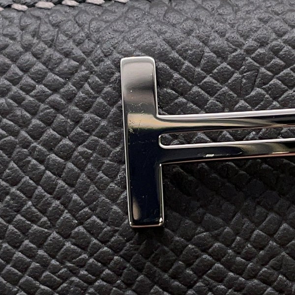 エルメス 二つ折り財布 ベアンコンパクト タッチ グラファイト/グリシマン/シルバー金具 エプソン U刻印