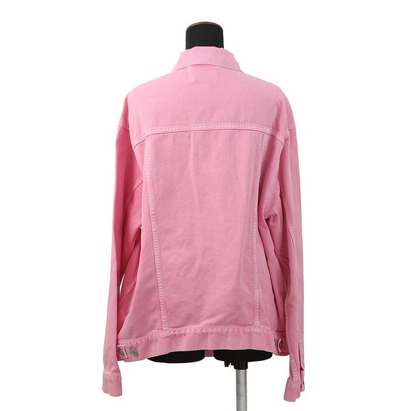 バレンシアガ ジャケット ロゴ デニムジャケット レディースサイズ37 594386 BALENCIAGA アウター