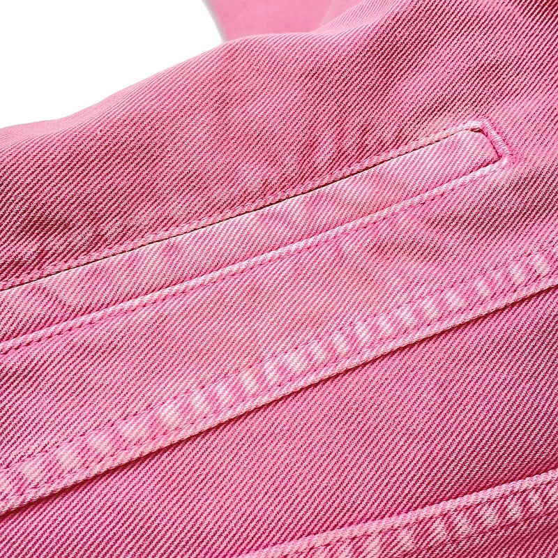 バレンシアガ ジャケット ロゴ デニムジャケット レディースサイズ37 594386 BALENCIAGA アウター