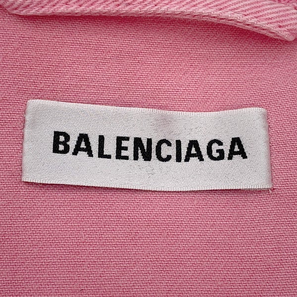 バレンシアガ ジャケット ロゴ デニムジャケット レディースサイズ37 594386 BALENCIAGA アウター