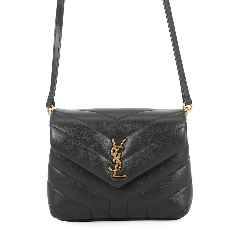 サンローランパリ ショルダーバッグ ルル トイバッグ カーフレザー 678401 SAINT LAURENT PARIS 黒