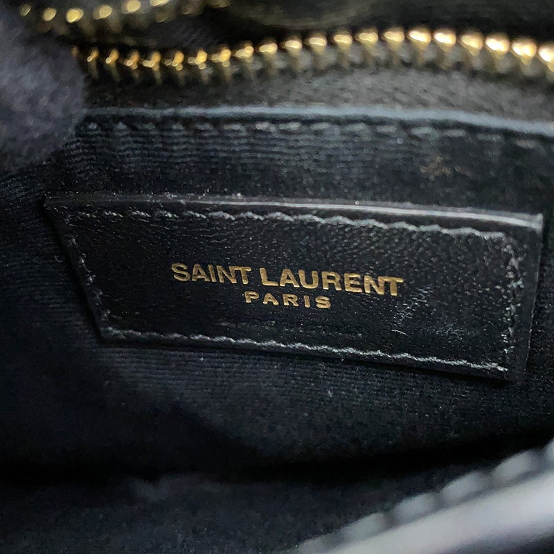 サンローランパリ ショルダーバッグ ルル トイバッグ カーフレザー 678401 SAINT LAURENT PARIS 黒