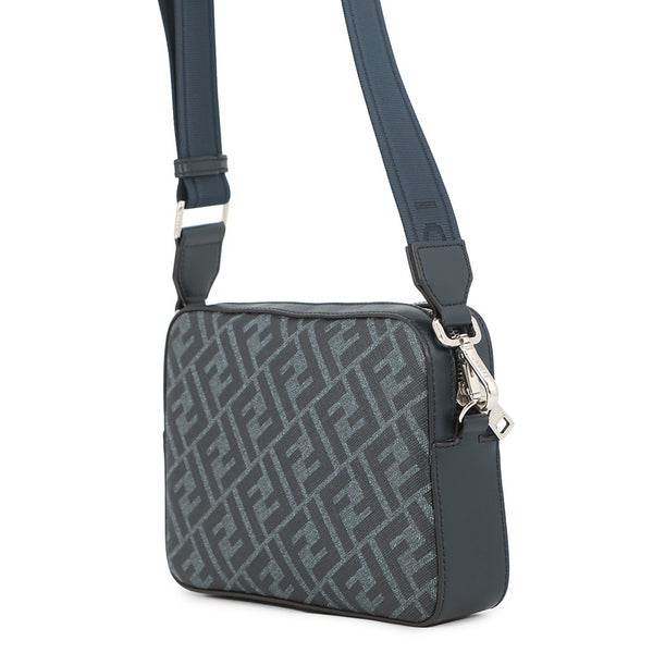 フェンディ ショルダーバッグ ダイアゴナル カメラケース ズッカ柄 レザー/PVC 7M0286 FENDI