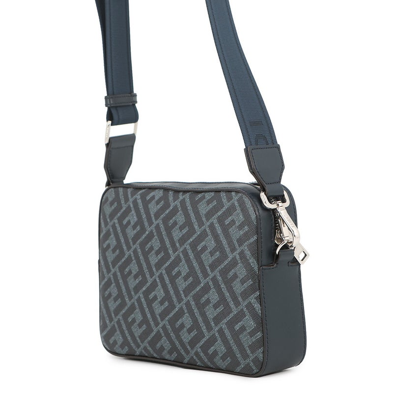 フェンディ ショルダーバッグ ダイアゴナル カメラケース ズッカ柄 レザー/PVC 7M0286 FENDI