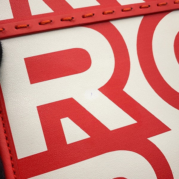 フェンディ ハンドバッグ サンシャイン ショッパー ミニ キャンバス 8BS051マークジェイコブスコラボ 2ｗayショルダー 白