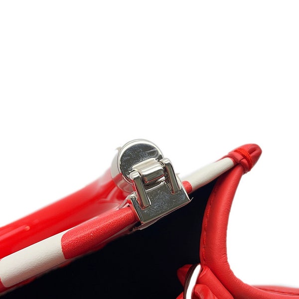 フェンディ ハンドバッグ サンシャイン ショッパー ミニ キャンバス 8BS051マークジェイコブスコラボ 2ｗayショルダー 白