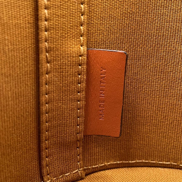 セリーヌ ショルダーバッグ トリオンフ タンブール スモール PVC レザー 195642 CELINE ブラウン