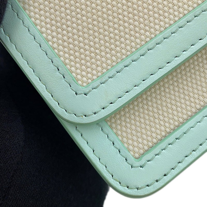 バーバリー ショルダーバッグ TBロゴ キャンバス レザー 8070573 BURBERRY