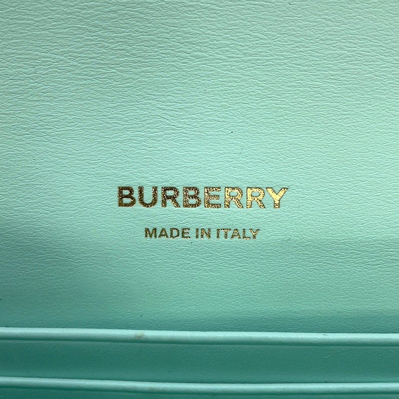 バーバリー ショルダーバッグ TBロゴ キャンバス レザー 8070573 BURBERRY