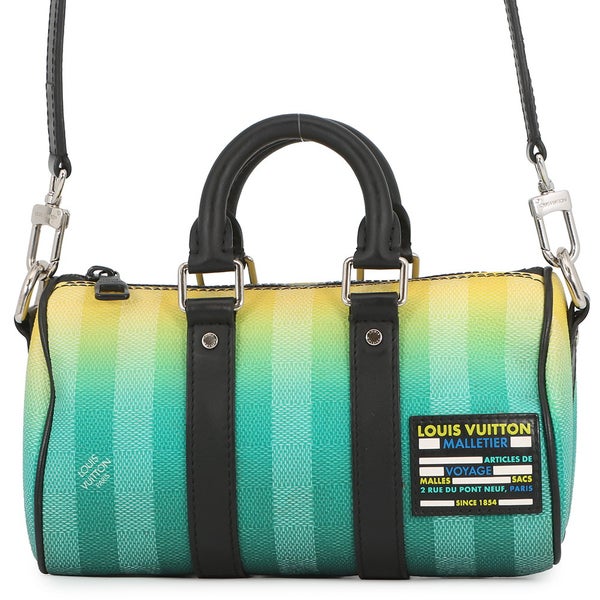 ルイヴィトン ハンドバッグ ダミエ・ストライプ キーポルXS M59949 LOUIS VUITTON 2ｗayショルダーバッグ