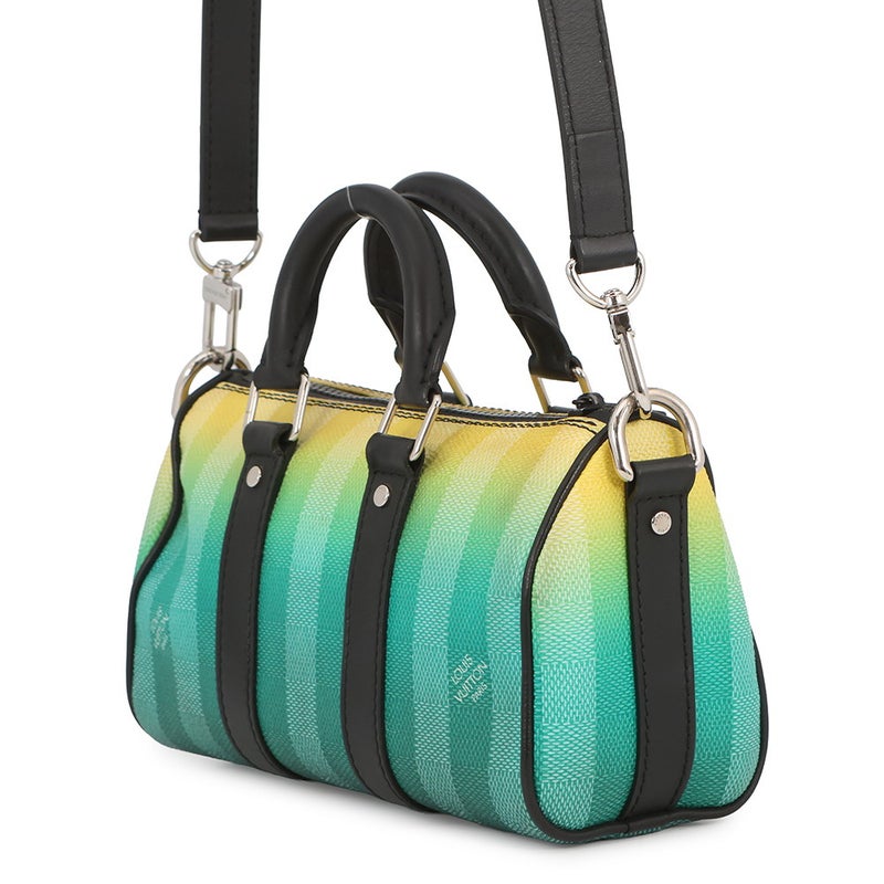 ルイヴィトン ハンドバッグ ダミエ・ストライプ キーポルXS M59949 LOUIS VUITTON 2ｗayショルダーバッグ