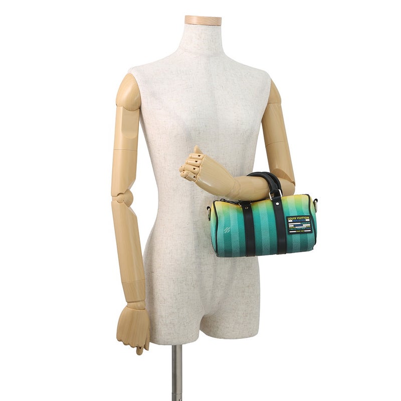 ルイヴィトン ハンドバッグ ダミエ・ストライプ キーポルXS M59949 LOUIS VUITTON 2ｗayショルダーバッグ