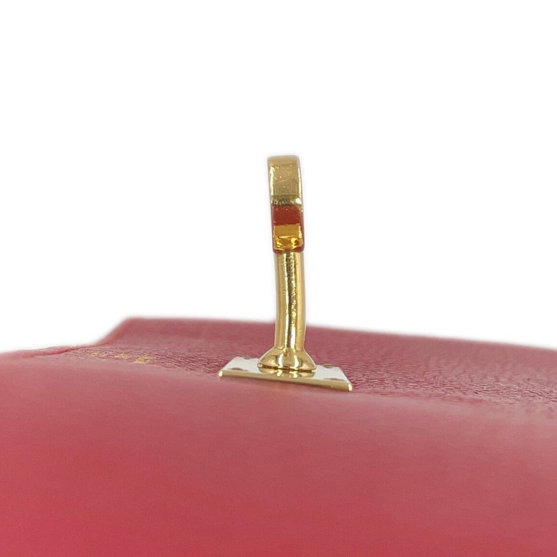 エルメス 長財布 ケリーウォレット ロング ルージュグレナ/ゴールド金具 エプソン X刻印 HERMES