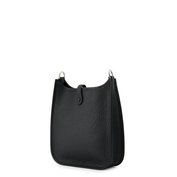 エルメス エブリンTPM 111cm アマゾン ブラック/シルバー金具 トリヨンクレマンス K刻印 黒