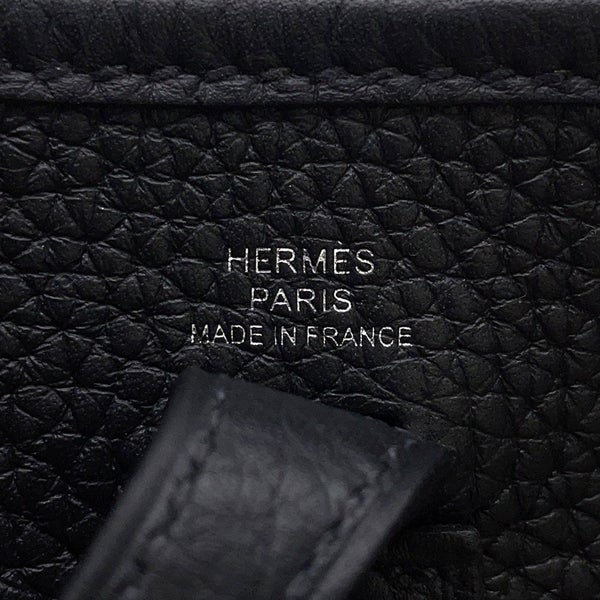 エルメス エブリンTPM 111cm アマゾン ブラック/シルバー金具 トリヨンクレマンス K刻印 黒