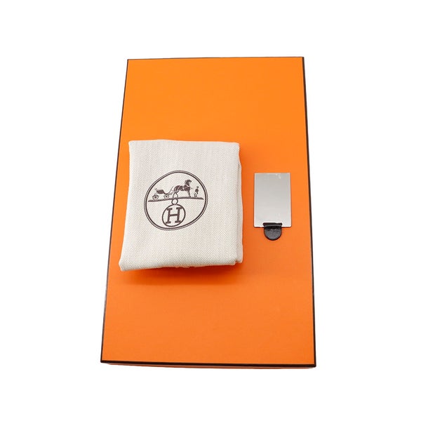 エルメス ミニ コンスタンス3 ミロワール ブラック/シルバー金具 ボックスカーフ W刻印 黒