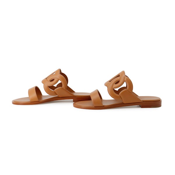 エルメス サンダル ラグーヌ シェーヌ・ダンクル モチーフ レディースサイズ37 HERMES 靴