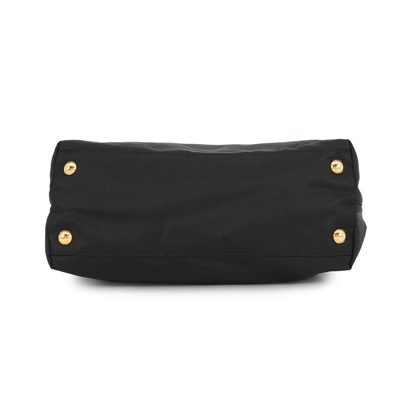 プラダ トートバッグ ロゴ ナイロン BR3855 PRADA 黒