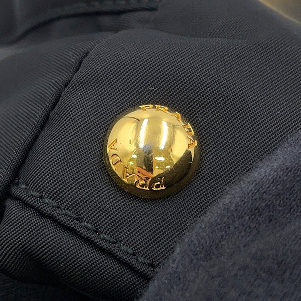 プラダ トートバッグ ロゴ ナイロン BR3855 PRADA 黒