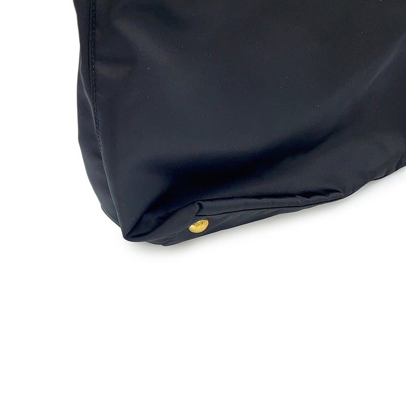 プラダ トートバッグ ロゴ ナイロン BR3855 PRADA 黒