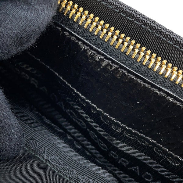 プラダ トートバッグ ロゴ ナイロン BR3855 PRADA 黒