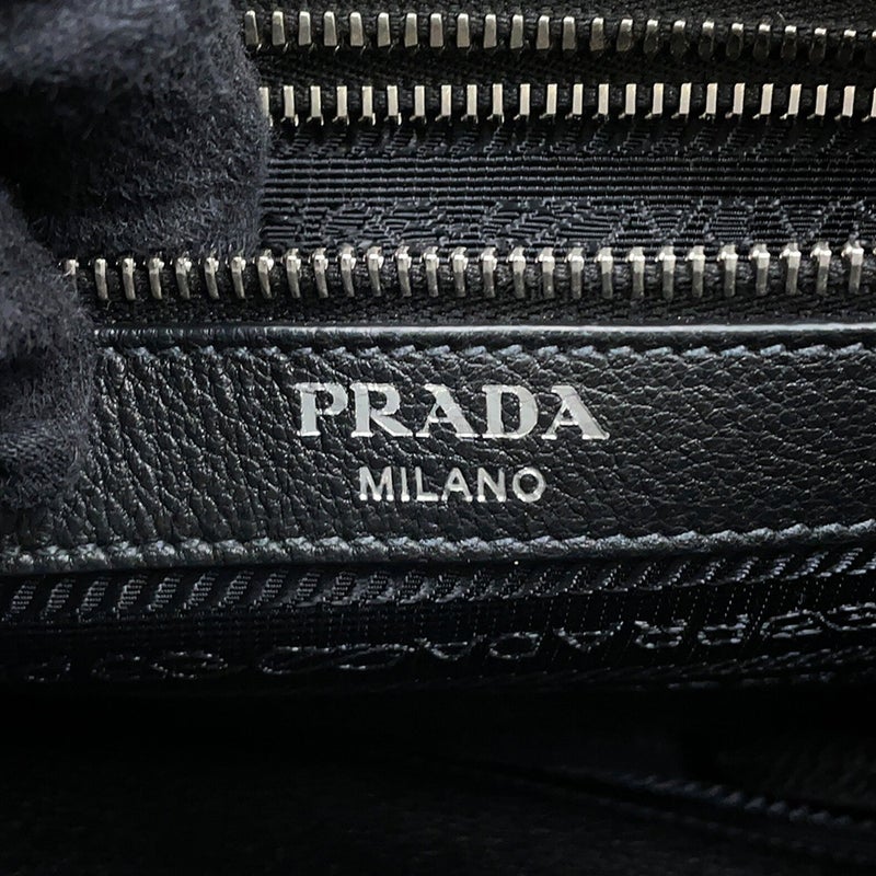 プラダ ショルダーバッグ ヴィッテロフェニックス レザー 1BE057 PRADA 黒 アウトレット品