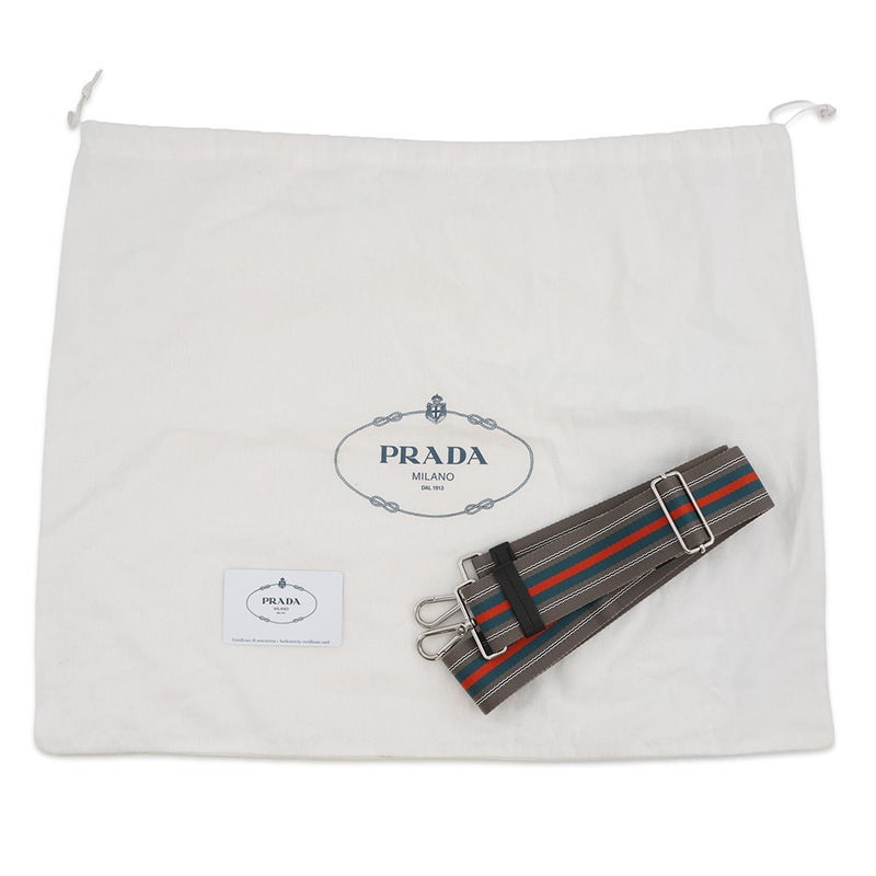 プラダ ショルダーバッグ ヴィッテロフェニックス レザー 1BE057 PRADA 黒 アウトレット品