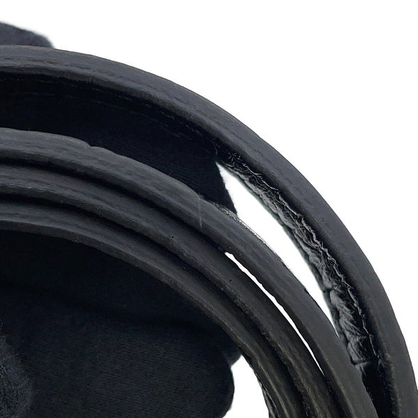 サンローランパリ ハンドバッグ ベイビーカバス クロコ型押しレザー 568853 SAINT LAURENT PARIS 2way 黒