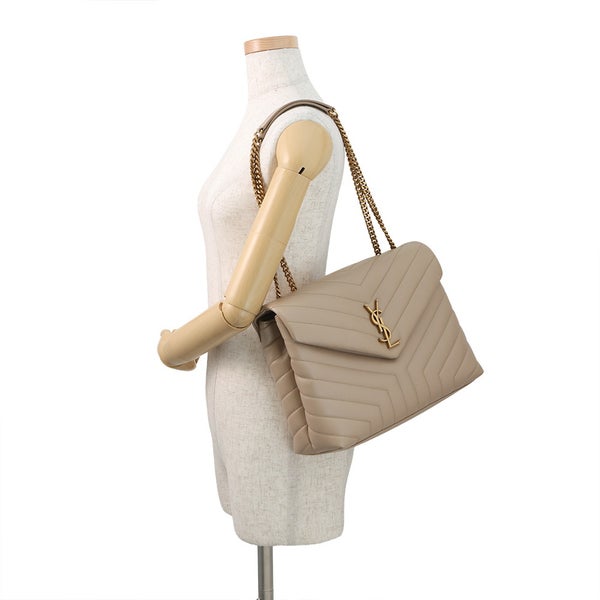 サンローランパリ チェーンショルダー バッグ ルル ミディアム レザー 574946 SAINT LAURENT PARIS 2way