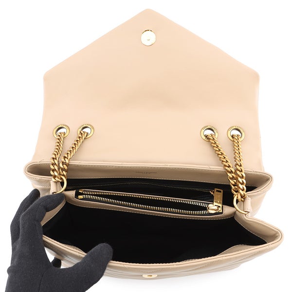 サンローランパリ チェーンショルダー バッグ ルル ミディアム レザー 574946 SAINT LAURENT PARIS 2way